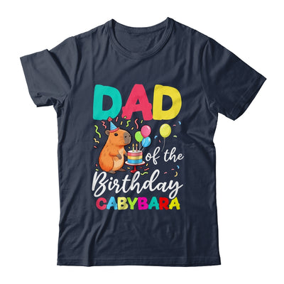 Dad Of The Birthday Capybara Girl Bday Party Family Shirt & Hoodie | teecentury