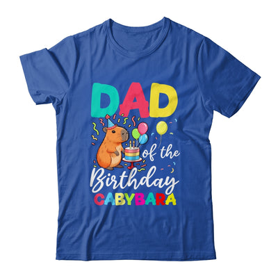 Dad Of The Birthday Capybara Girl Bday Party Family Shirt & Hoodie | teecentury