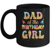 Dad Of The Birthday Girl 1st Ice Cream Party Family Mug | teecentury