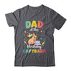 Dad Of The Birthday Girl Capybara Bday Party Family Shirt & Hoodie | teecentury