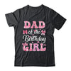 Dad Of The Birthday Girl Family Pink Coquette Bow Shirt & Hoodie | teecentury