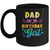Dad Of The Birthday Girl Tie Dye 1st Birthday Family Mug | teecentury
