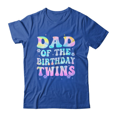 Dad Of The Birthday Twins Girls Kids Party Retro Bday Shirt & Hoodie | teecentury