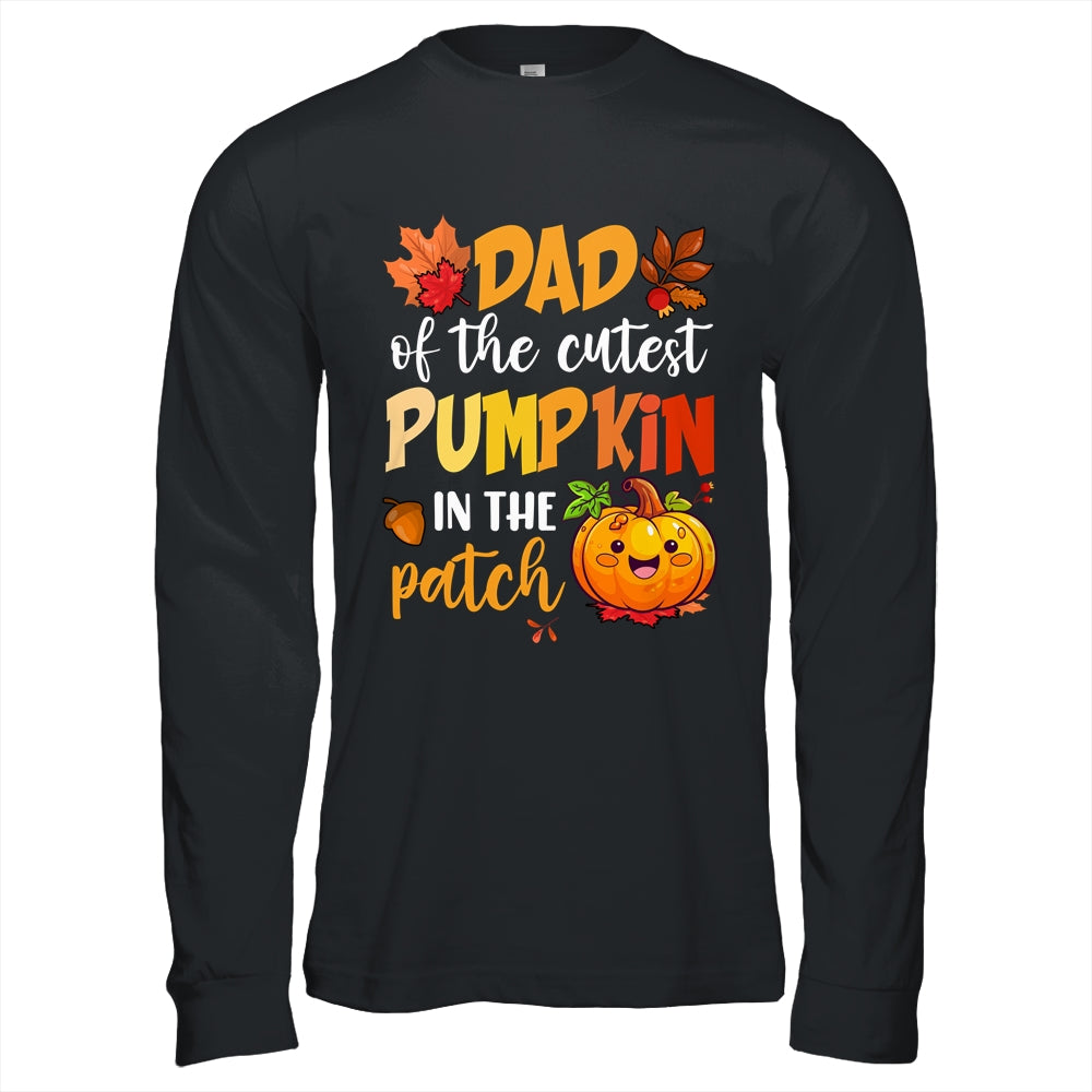 Dad Of The Cutest Pumpkin In The Patch Cute Halloween Shirt & Hoodie | teecentury