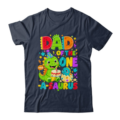 Dad Of The One-A-Saurus 1St Birthday Boy T-Rex Dinosaur Shirt & Hoodie | teecentury