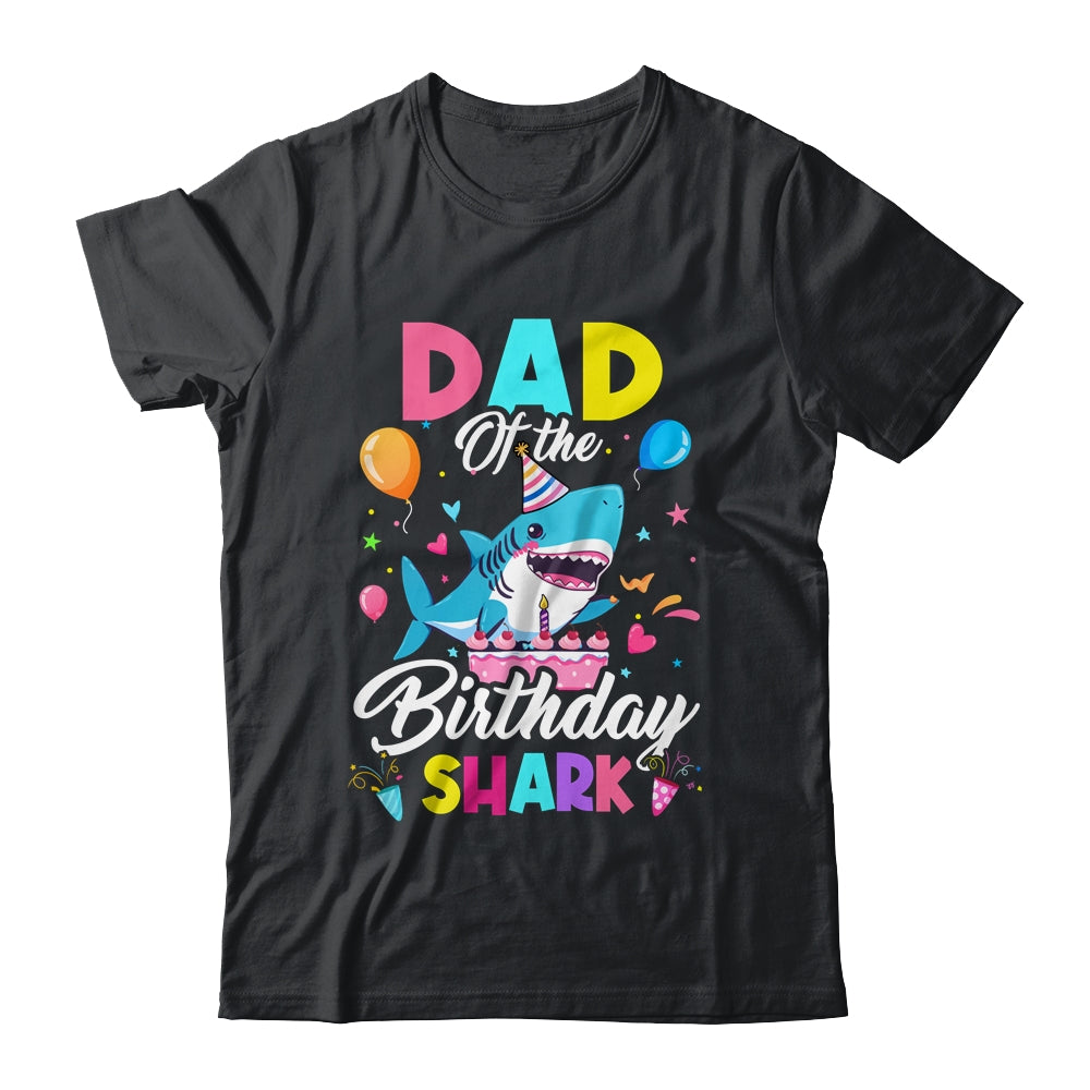 Dad Of The Shark Birthday Boy Girl Party Family Group Shirt & Hoodie | teecentury