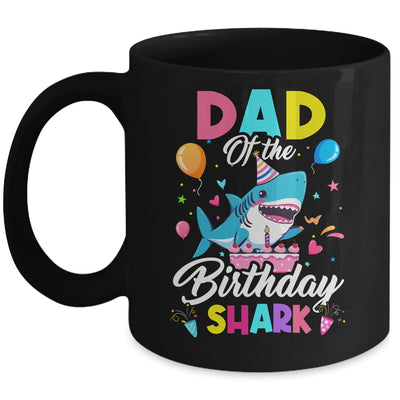 Dad Of The Shark Birthday Boy Girl Party Family Group Mug | teecentury