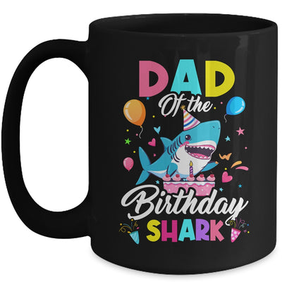 Dad Of The Shark Birthday Boy Girl Party Family Group Mug | teecentury