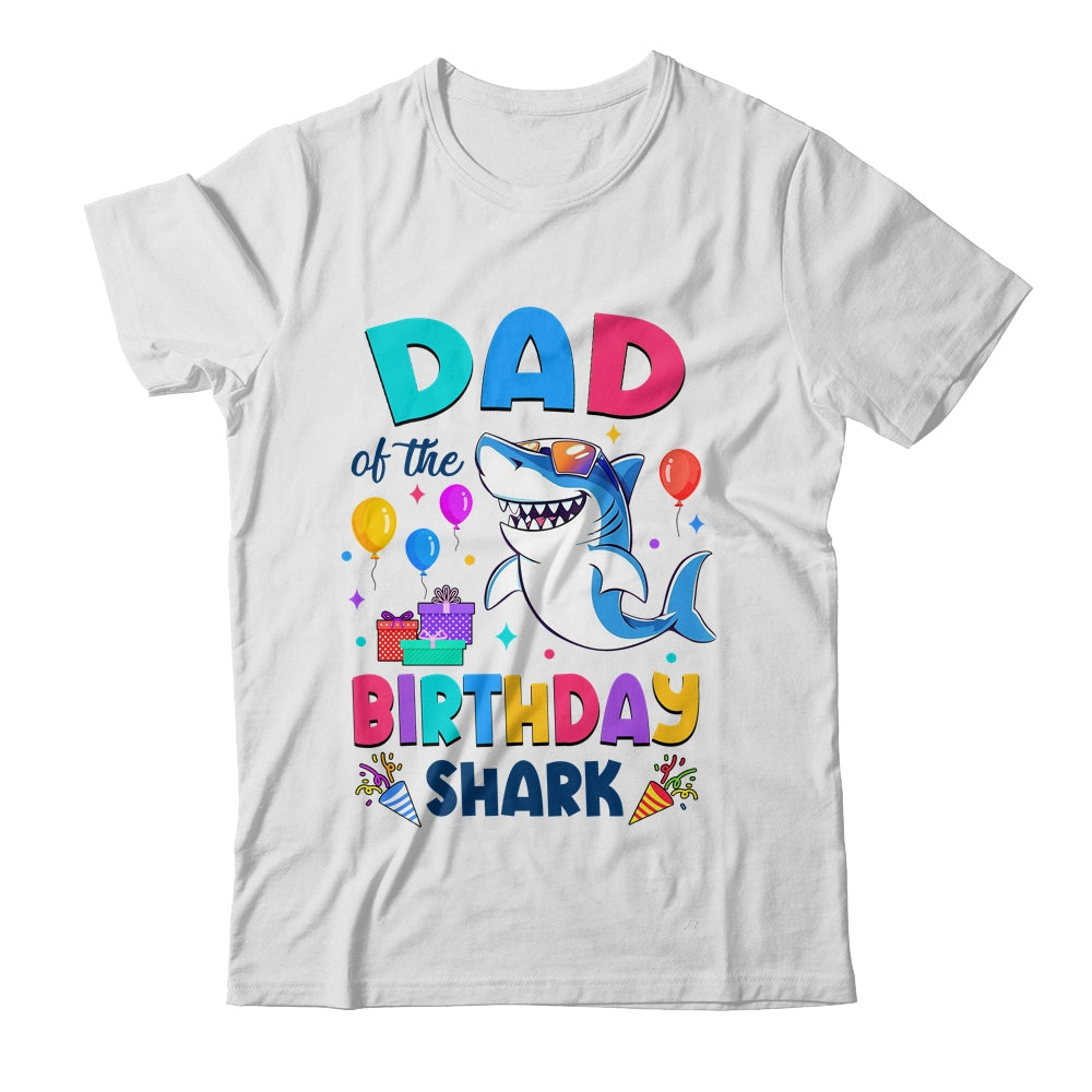 Dad Of The Shark Birthday Family Matching Party Kids Shirt & Hoodie | teecentury