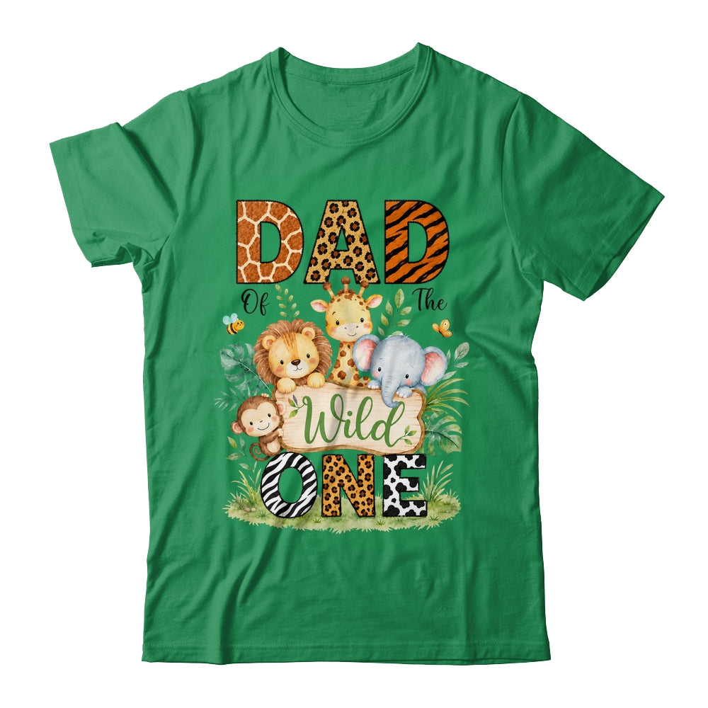 Dad Of The Wild One First Birthday Boy Jungle Safari Shirt & Hoodie | teecentury
