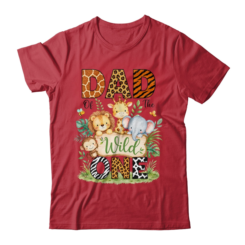 Dad Of The Wild One First Birthday Boy Jungle Safari Shirt & Hoodie | teecentury