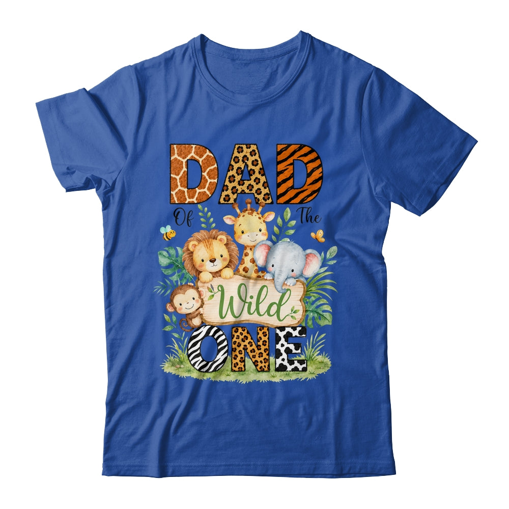 Dad Of The Wild One First Birthday Boy Jungle Safari Shirt & Hoodie | teecentury