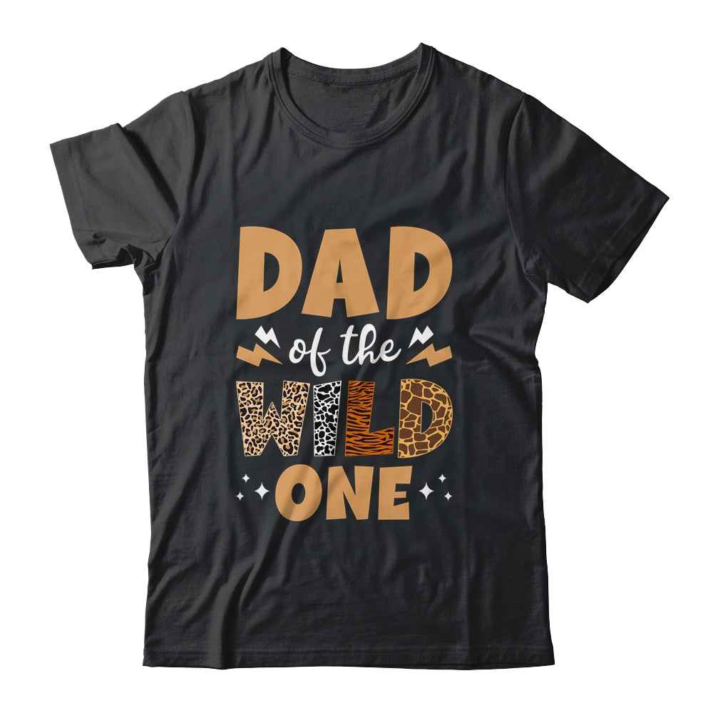 Dad Of Wild One Jungle 1st Birthday Party Leopard Shirt & Hoodie | teecentury