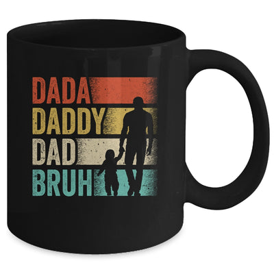 Dada Daddy Dad Bruh Fathers Day Vintage Funny Father Mug | teecentury