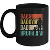 Dada Daddy Dad Bruh Fathers Day Vintage Funny Father Mug | teecentury