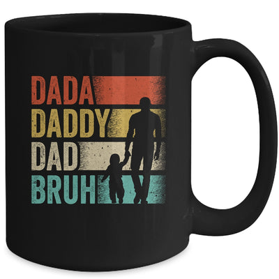 Dada Daddy Dad Bruh Fathers Day Vintage Funny Father Mug | teecentury