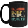 Dada Daddy Dad Bruh Fathers Day Vintage Funny Father Mug | teecentury