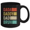 Dada Daddy Dad Bruh Funny Fathers Day Vintage Mug | teecentury