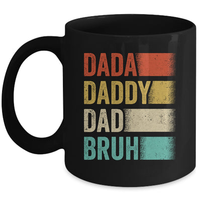 Dada Daddy Dad Bruh Funny Fathers Day Vintage Mug | teecentury