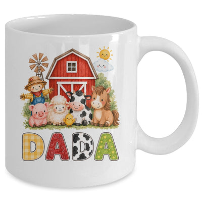 Dada Farm Cow 1St Birthday Girl Boy Matching Family Mug | teecentury