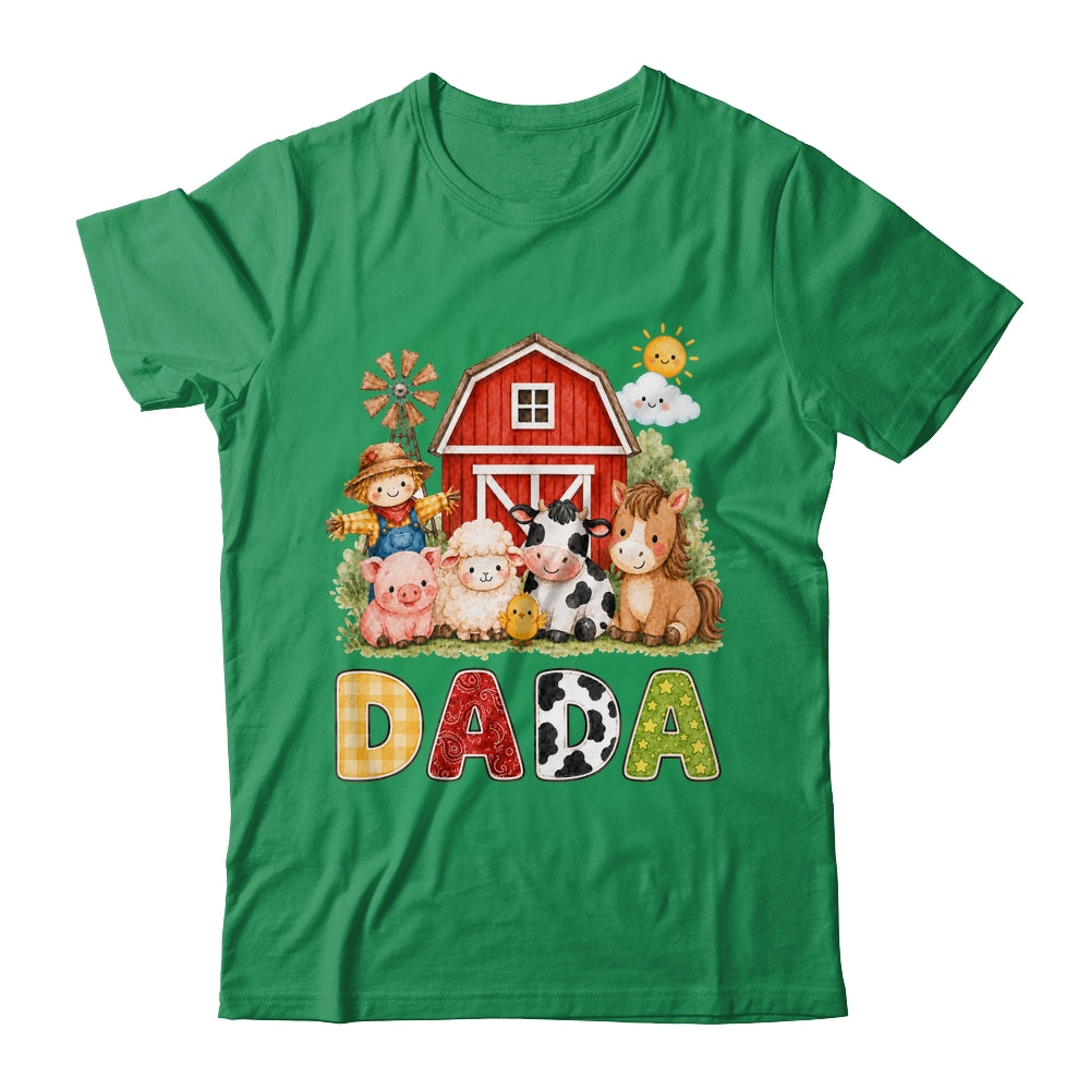 Dada Farm Cow 1St Birthday Girl Boy Matching Family Shirt & Hoodie | teecentury