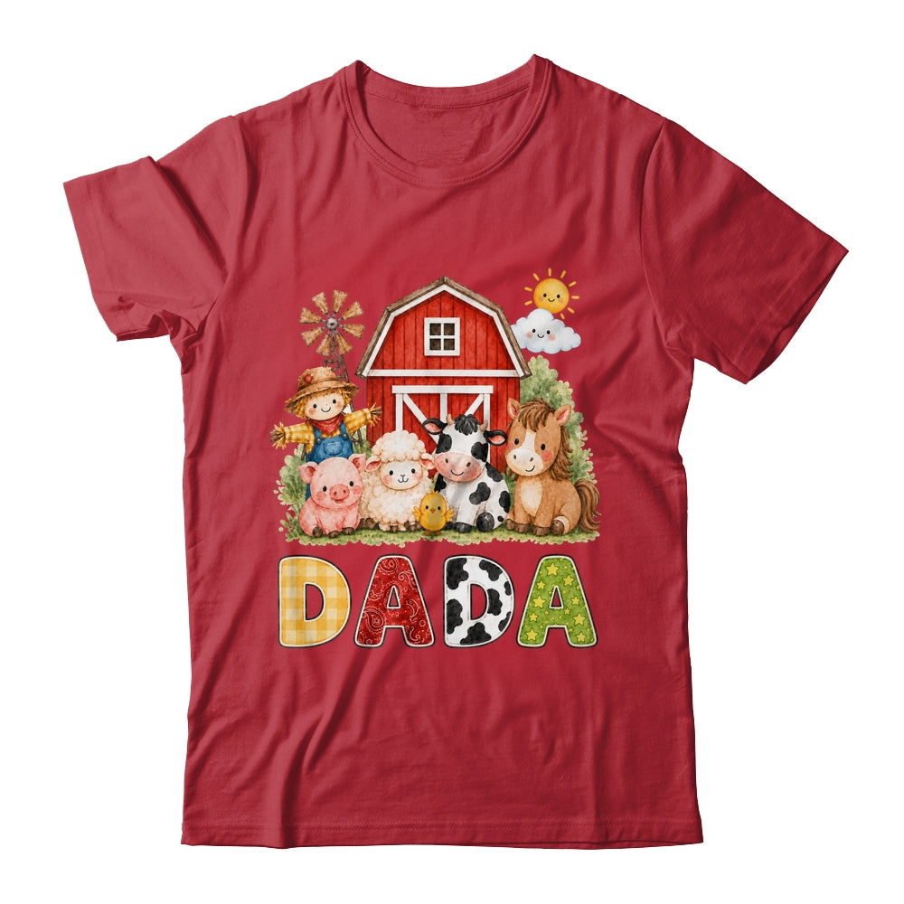 Dada Farm Cow 1St Birthday Girl Boy Matching Family Shirt & Hoodie | teecentury
