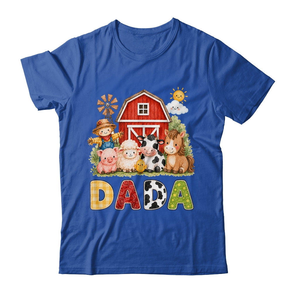 Dada Farm Cow 1St Birthday Girl Boy Matching Family Shirt & Hoodie | teecentury