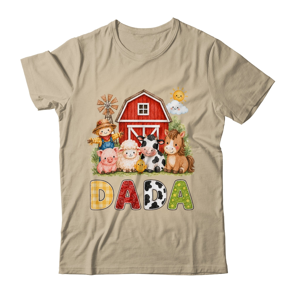 Dada Farm Cow 1St Birthday Girl Boy Matching Family Shirt & Hoodie | teecentury