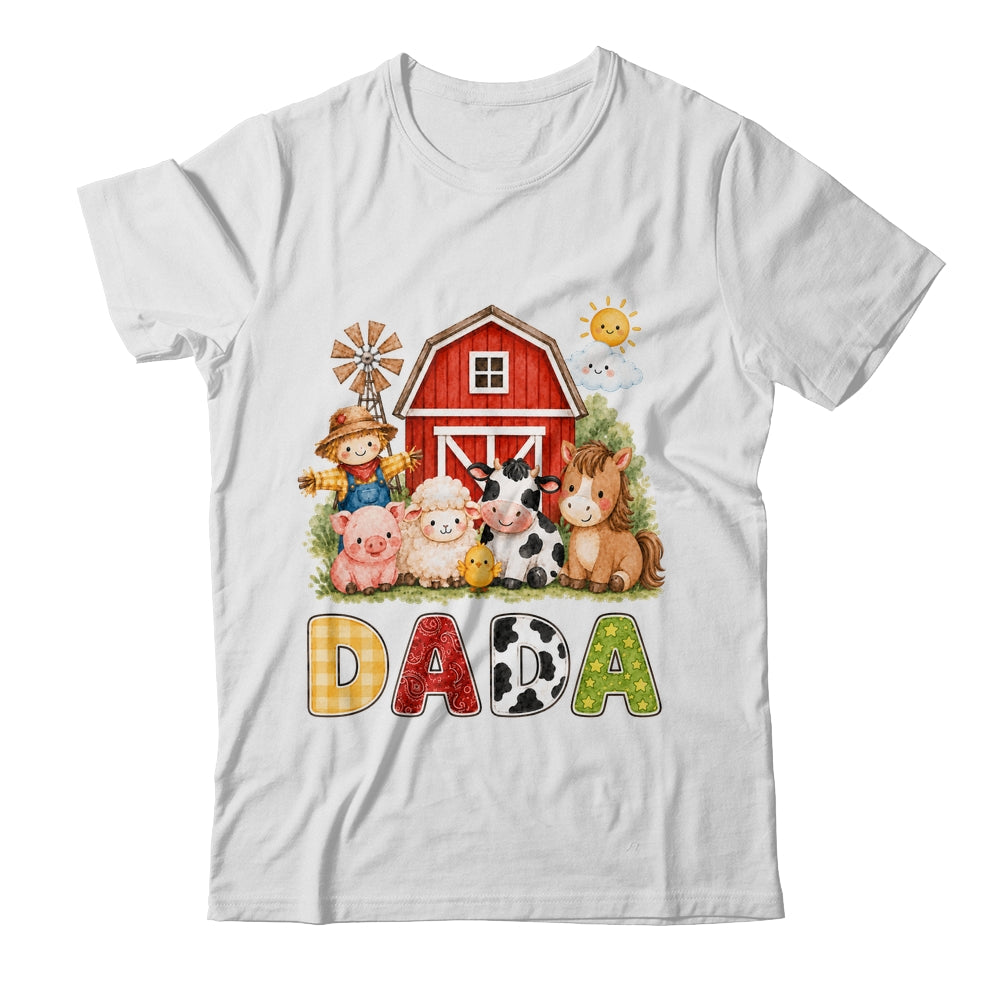 Dada Farm Cow 1St Birthday Girl Boy Matching Family Shirt & Hoodie | teecentury