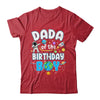 Dada Of The Birthday Boy Astronaut Family Space Planets Shirt & Hoodie | teecentury
