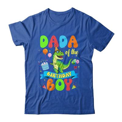 Dada Of The Birthday Boy TRex Dinosaur Birthday Family Shirt & Hoodie | teecentury