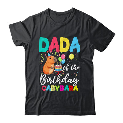 Dada Of The Birthday Capybara Girl Bday Party Family Shirt & Hoodie | teecentury