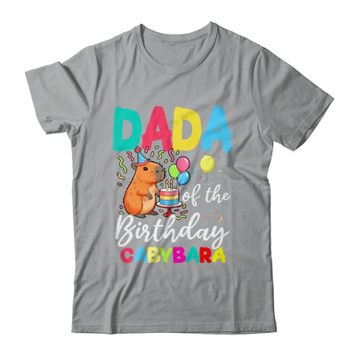 Dada Of The Birthday Capybara Girl Bday Party Family Shirt & Hoodie | teecentury