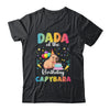 Dada Of The Birthday Girl Capybara Bday Party Family Shirt & Hoodie | teecentury