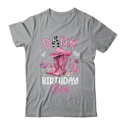 Dada Of The Birthday Girl Pink Cowgirl Western Cow Girl Shirt & Hoodie | teecentury