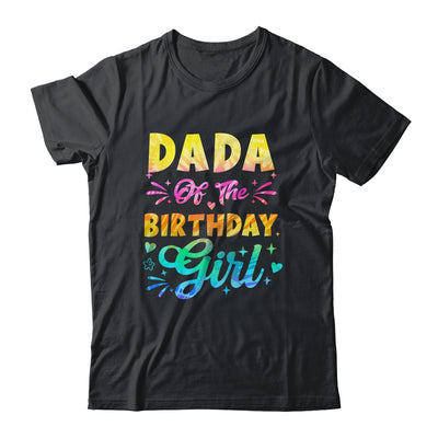Dada Of The Birthday Girl Tie Dye 1st Birthday Family Shirt & Hoodie | teecentury