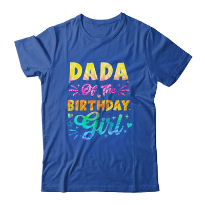 Dada Of The Birthday Girl Tie Dye 1st Birthday Family Shirt & Hoodie | teecentury