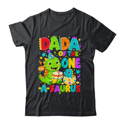 Dada Of The One-A-Saurus 1St Birthday Boy T-Rex Dinosaur Shirt & Hoodie | teecentury