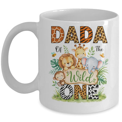 Dada Of The Wild One First Birthday Boy Jungle Safari Mug | teecentury