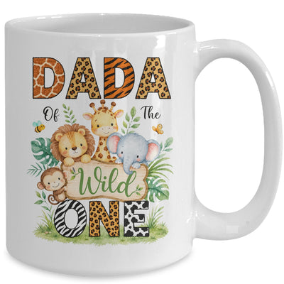 Dada Of The Wild One First Birthday Boy Jungle Safari Mug | teecentury