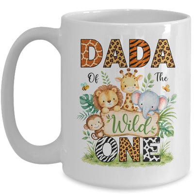 Dada Of The Wild One First Birthday Boy Jungle Safari Mug | teecentury