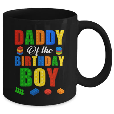 Daddy Birthday Boy Master Builder Building Bricks Blocks Mug | teecentury