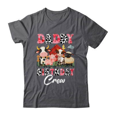 Daddy Birthday Crew Farm Cow Birthday Boy Girl Family Shirt & Hoodie | teecentury