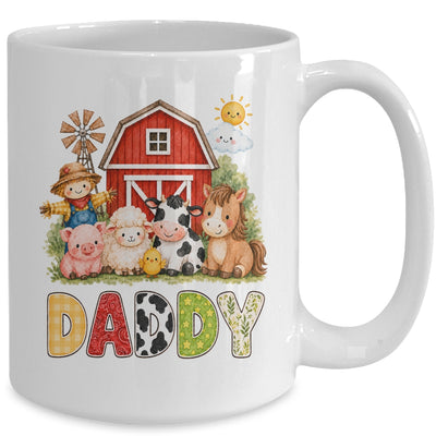 Daddy Farm Cow 1St Birthday Girl Boy Matching Family Mug | teecentury