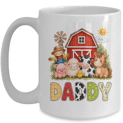 Daddy Farm Cow 1St Birthday Girl Boy Matching Family Mug | teecentury