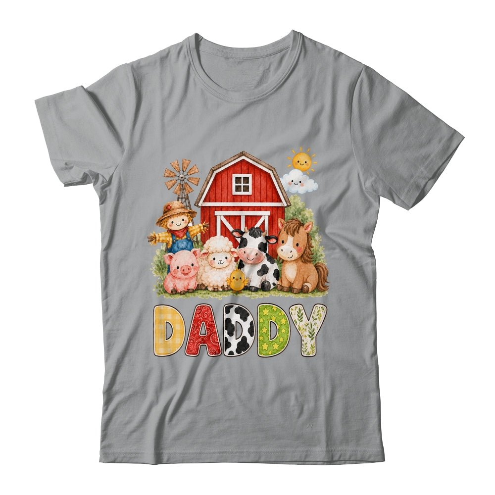 Daddy Farm Cow 1St Birthday Girl Boy Matching Family Shirt & Hoodie | teecentury