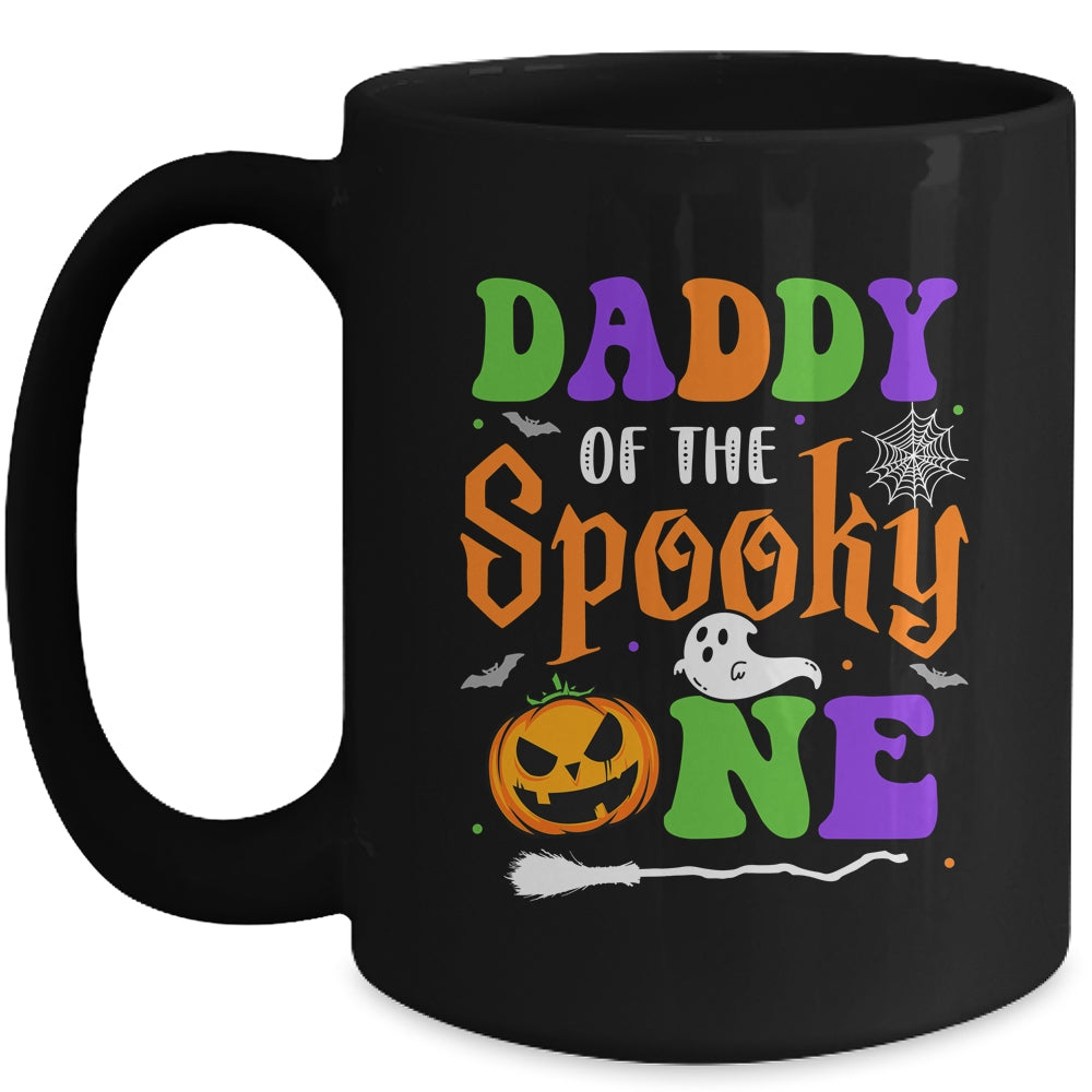 Daddy Halloween 1st Birthday Boy Matching Family Spooky One Mug | teecentury