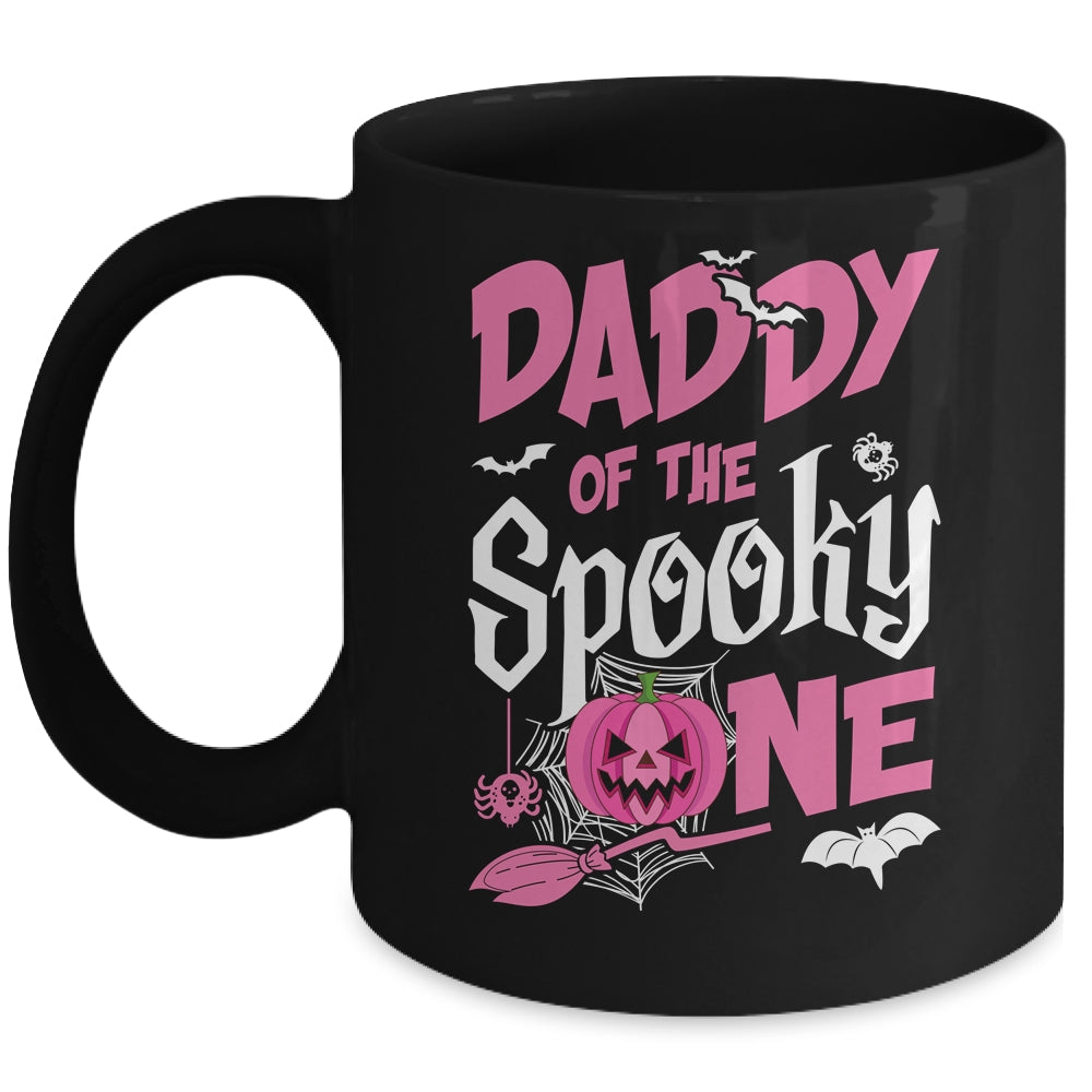 Daddy Halloween 1st Birthday Girl Matching Family Spooky One Mug | teecentury