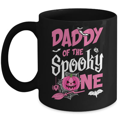 Daddy Halloween 1st Birthday Girl Matching Family Spooky One Mug | teecentury