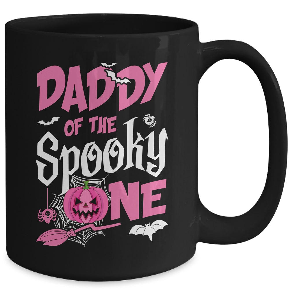 Daddy Halloween 1st Birthday Girl Matching Family Spooky One Mug | teecentury